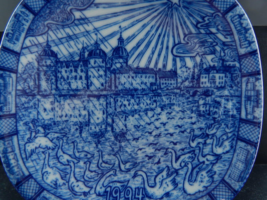 RORSTRAND PIATTO PORCELLANA NATALE 1994 PORCELAIN CHRISTMAS PLATE COLLEZIONE NEW