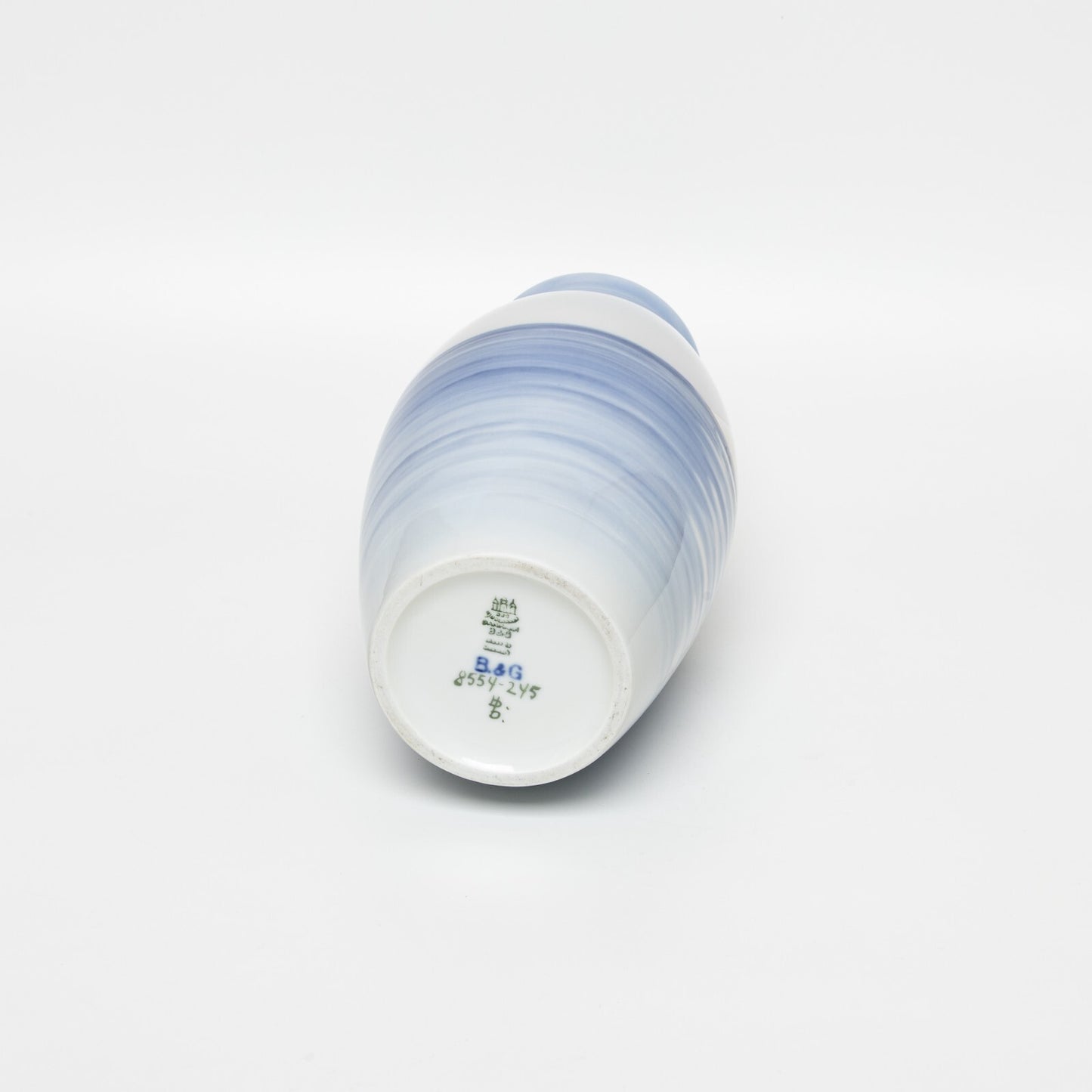 VASO PORCELLANA ROYAL COPENHAGEN BING&GRONDAHL "Marina con Barca a Vela" CM 24