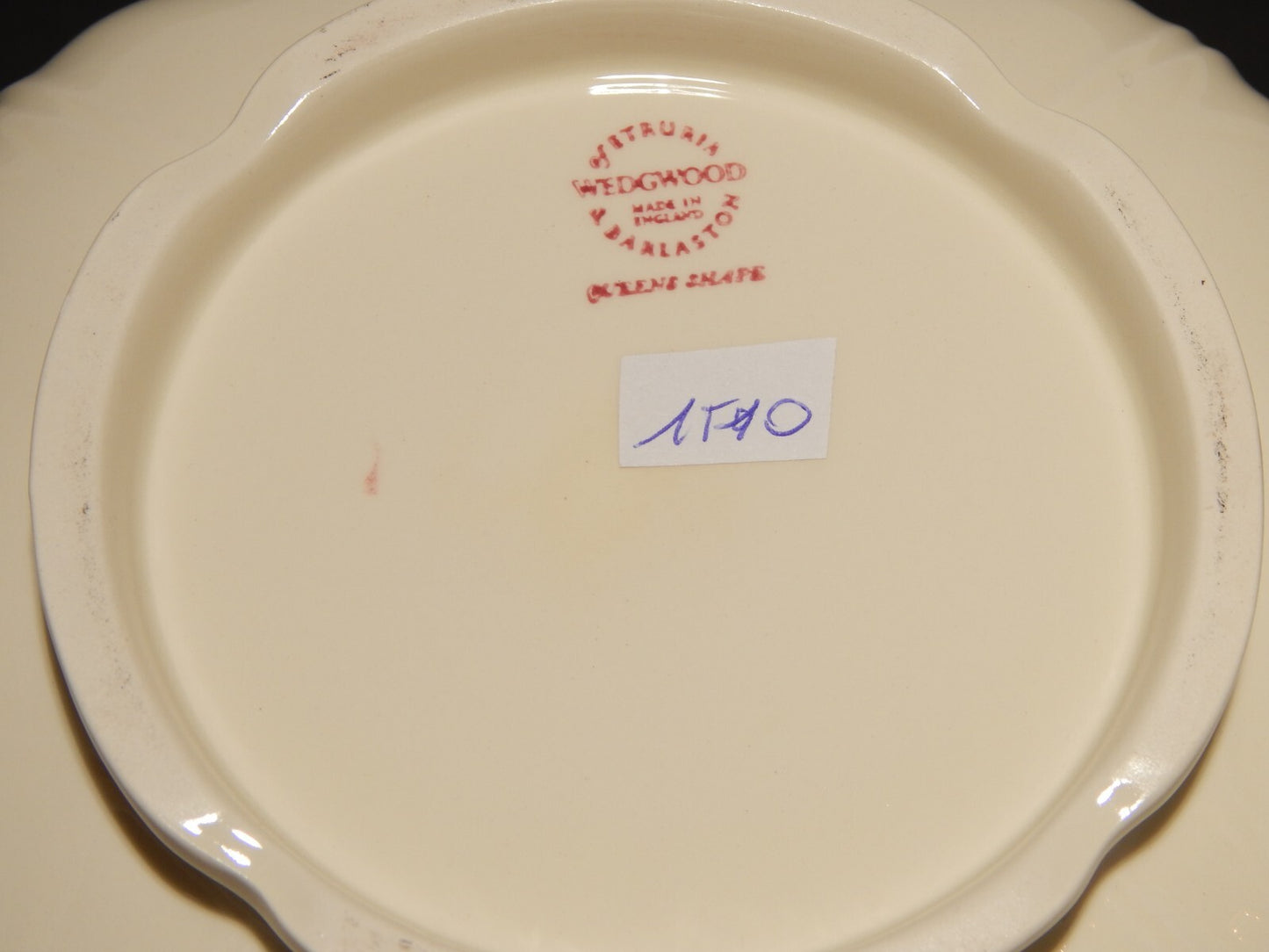 VINTAGE CERAMICA WEDGWOOD ETRURIA BARLASTON QUEENS SHAPE INSALATIERA FRUTTIERA