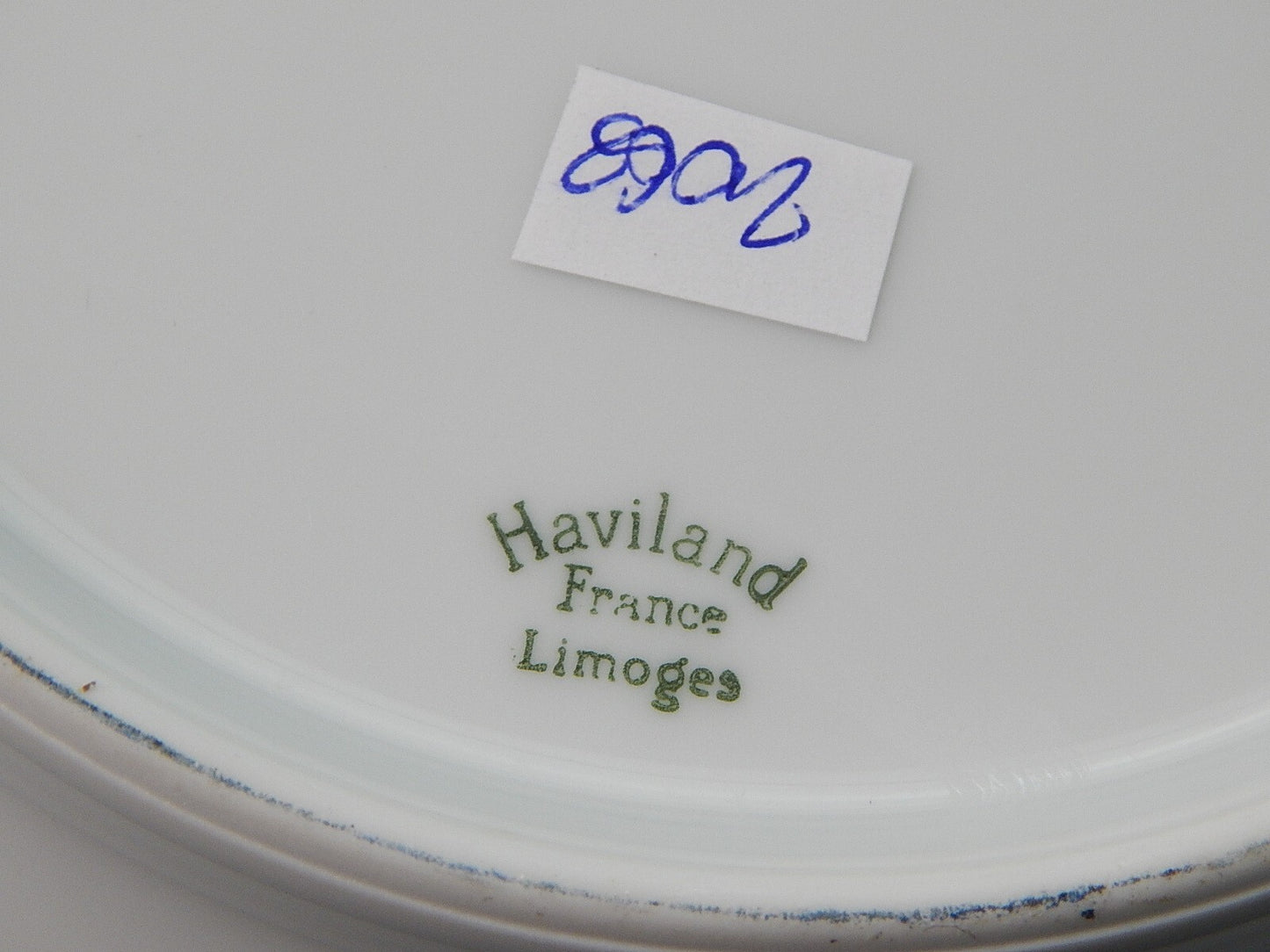 VINTAGE CIOTOLA INSALATIERA PORCELLANA BIANCA FIORELLINI LIMOGES HAVILAND