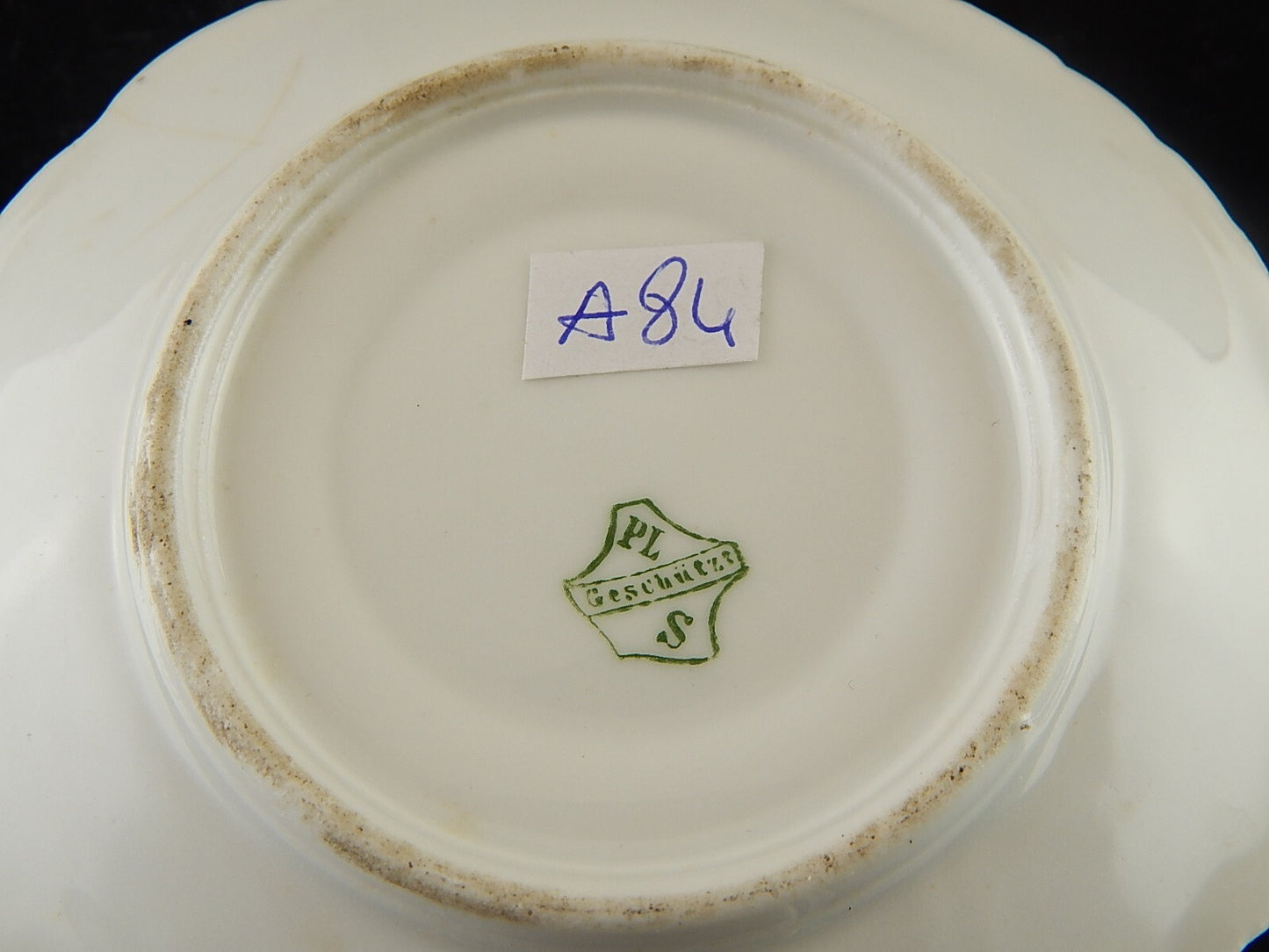 ANTICA PREZIOSA TAZZINA PORCELLANA BOEMA ART NOUVEAU PFEIFFER LOWENSTEIN A84