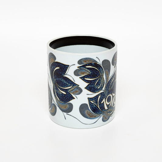 ROYAL COPENHAGEN TAZZA ANNUALE 1979 GRANDE, PORTAPENNE PORTAUTENSILI CERAMICA