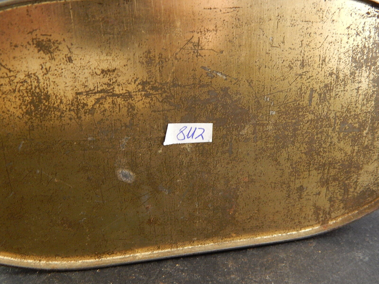 COLLEZIONE ANTICA ORIGINALE SCATOLA DI LATTA STAMPATA CARROZZA DILIGENZA