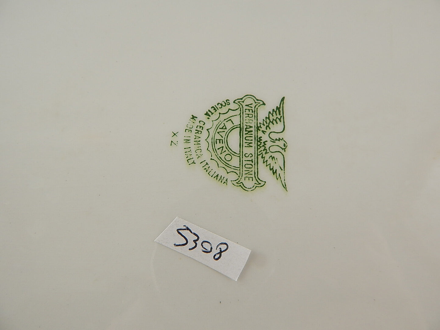 ANTICO VASSOIO RAVIERA SOCIETÀ CERAMICA ITALIANA LAVENO VERBANUM STONE SCI