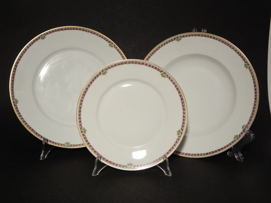 ANTICO ART DECO SERVIZIO 12 PIATTI PORCELLANA HEINRICH &CO BAVARIA LA FAYETTE