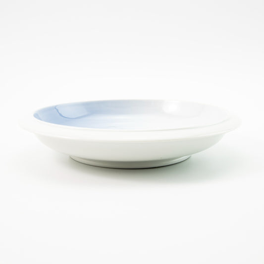 SVUOTATASCHE POSACENERE PIATTO PORCELLANA ROYAL COPENHAGEN CON CONVOLVOLO CM 18