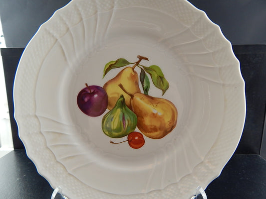 RICHARD GINORI PORCELLANA PIATTO VECCHIO GINORI DECORO NATURA MORTA FRUTTI 295