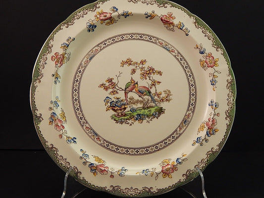 ANTICO VASSOIO CM 31 INGLESE SEMI PORCELLANA COPELAND SPODE ENGLAND EDEN