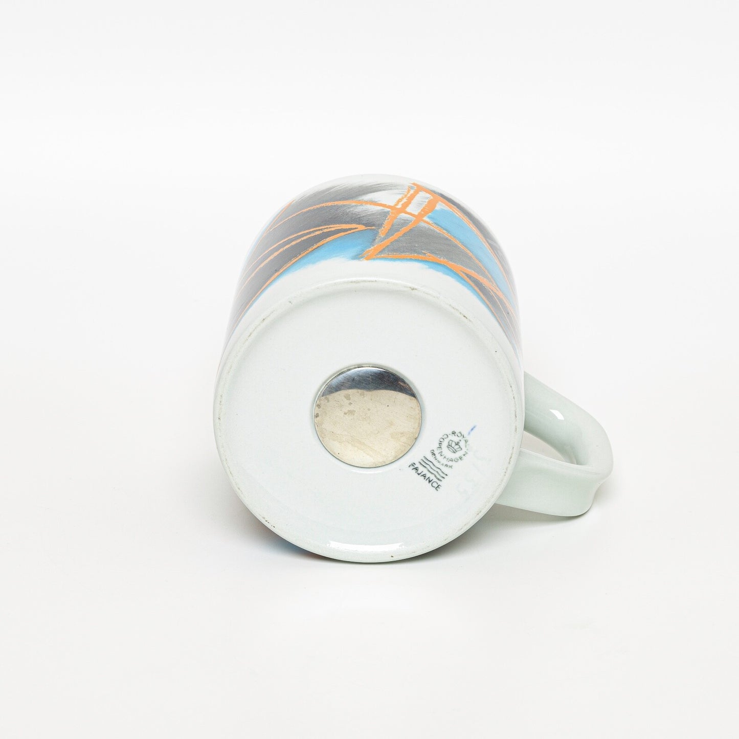 ROYAL COPENHAGEN TAZZA ANNUALE 1991 GRANDE, PORTAPENNE PORTAUTENSILI CERAMICA