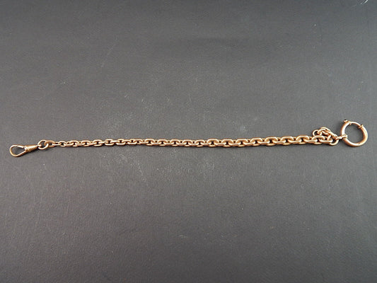 ANTICA CATENA OROLOGIO METALLO COLOR RAME CM 25 A969