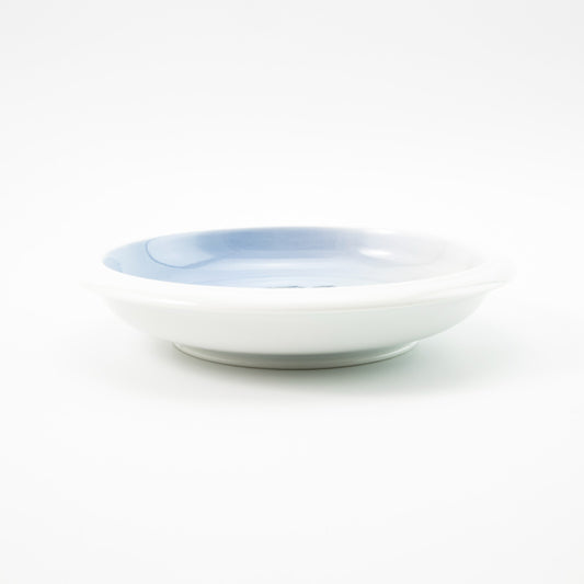 SVUOTATASCHE POSACENERE PIATTO PORCELLANA ROYAL COPENHAGEN CON PAESAGGIO CM 18