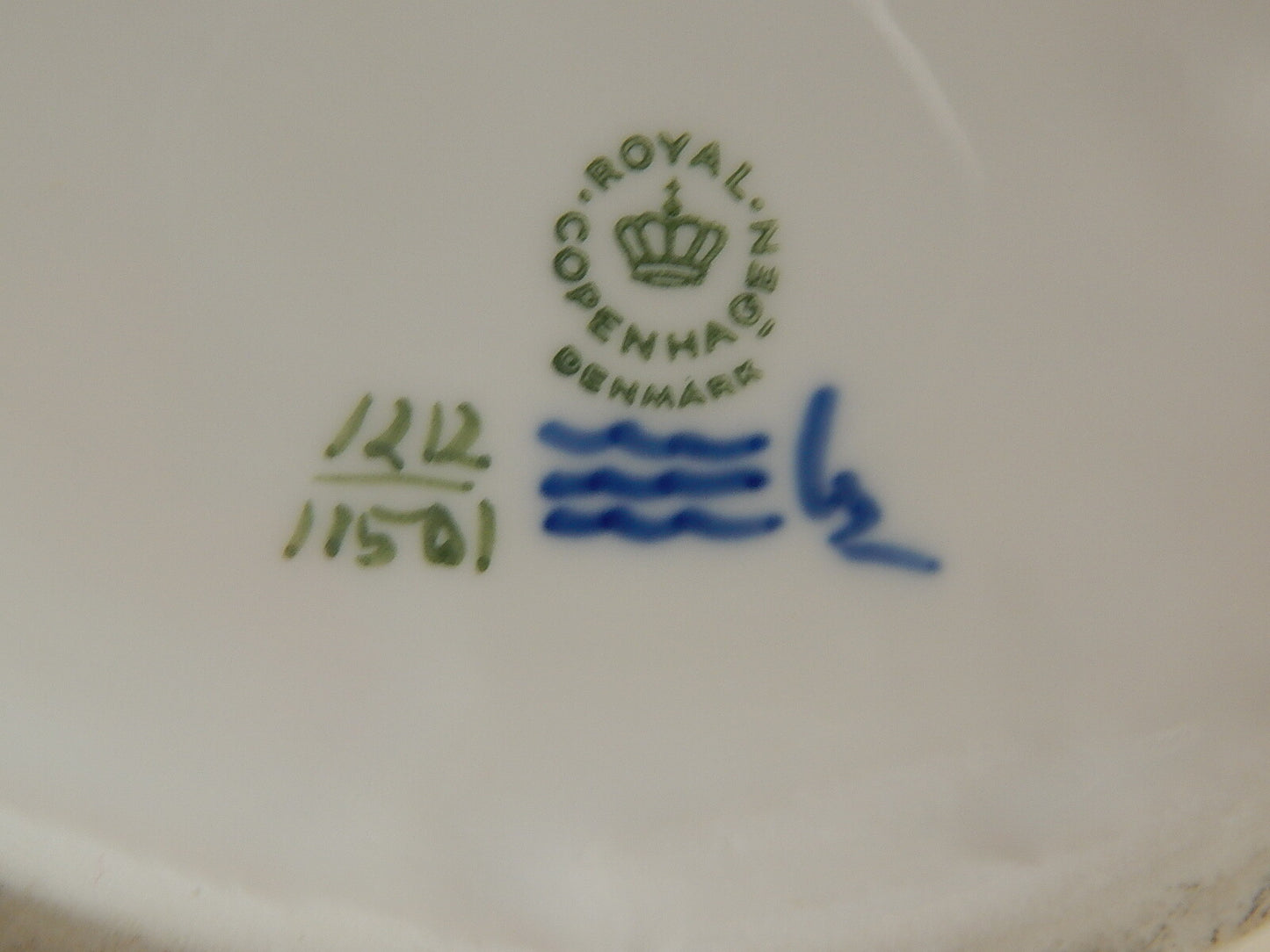 ROYAL COPENHAGEN TUREEN ZUPPIERA CENTROTAVOLA PORCELLANA FAN VENTAGLIO