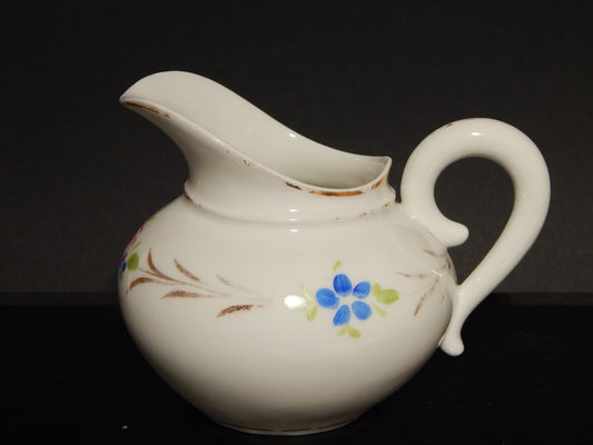 ANTICA RARA LATTIERA BRICCO PORCELLANA VECCHIO PARIGI FINE 800 SECONDO IMPERO