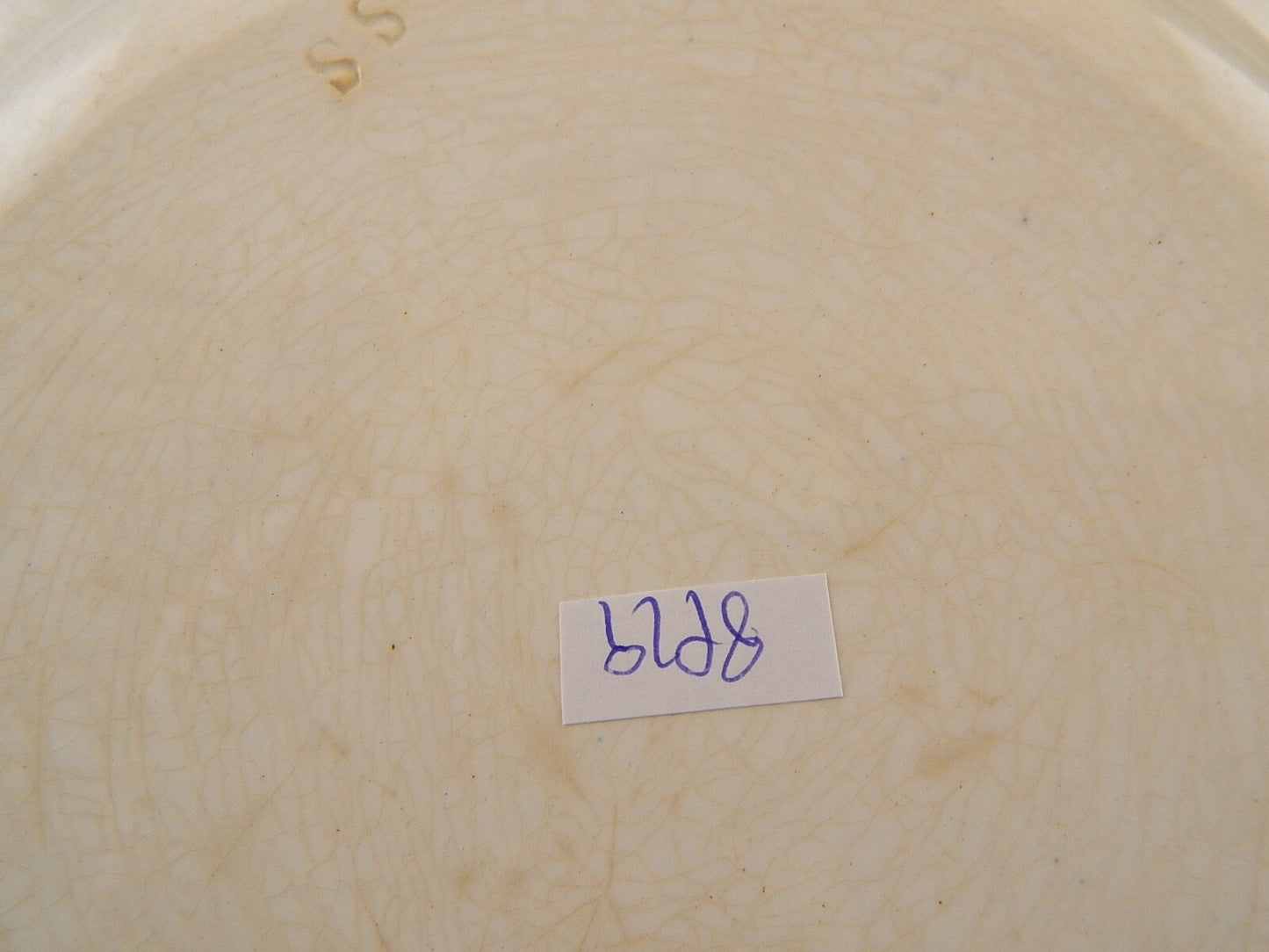 ANTICO RARO PIATTO PORCELLANA WEDGWOOD SEGNI ZODIACALI META' '800 BIANCO BLU