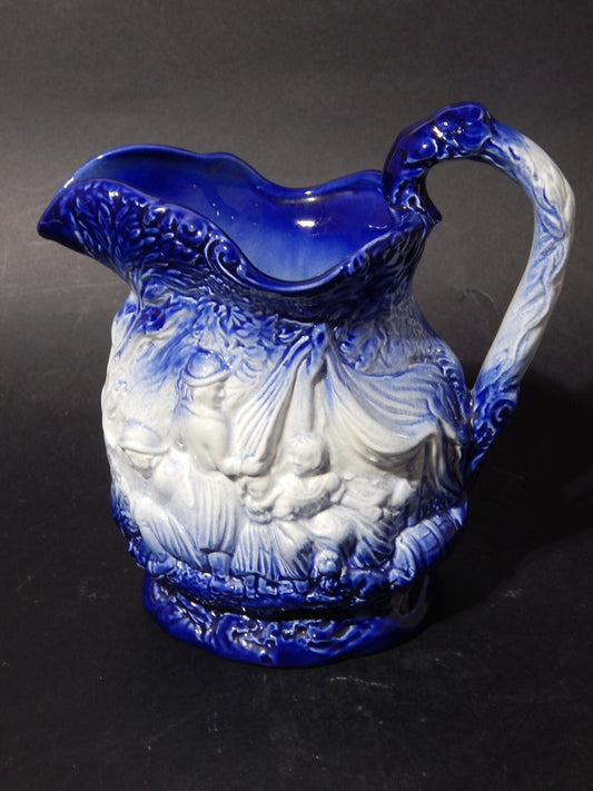 BURLEIGH STAFFORDSHIRE ORIGINALE CARAFFA BROCCA CERAMICA INGLESE IRONSTONE