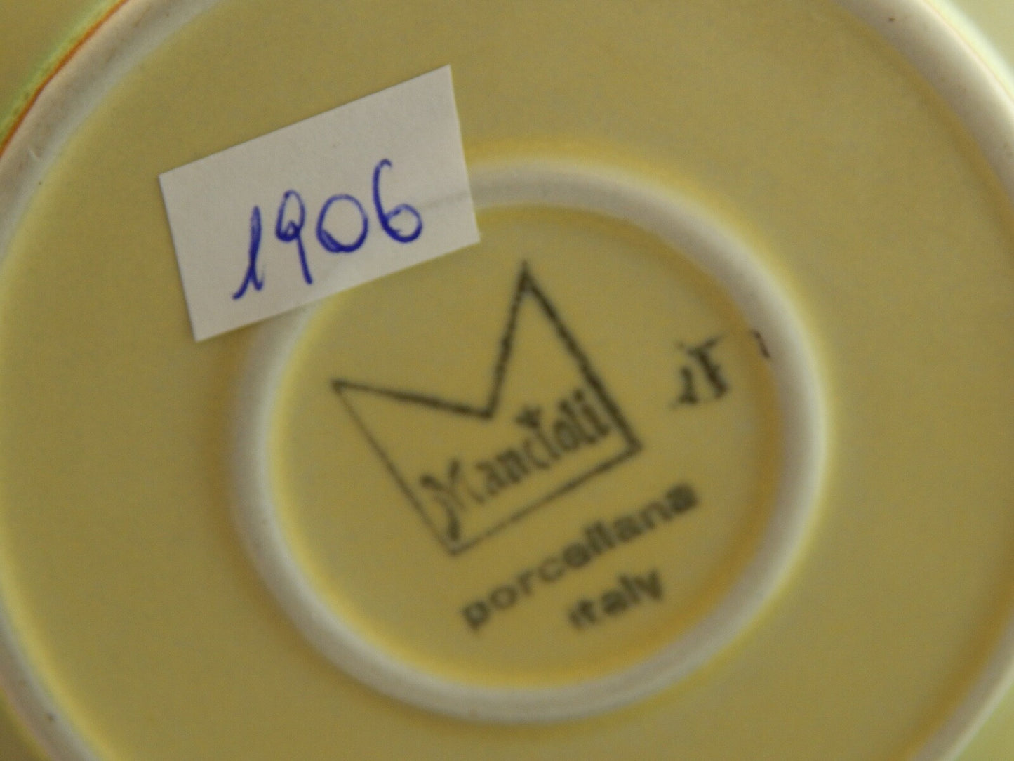 VINTAGE PORCELLANA MANCIOLI COLLEZIONE TUSCIA CAFFETTIERA