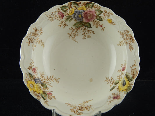 ANTICA CIOTOLA CROWN DUCAL RYDAL SEMI PORCELLANA DECORO FLOREALE POLICROMO