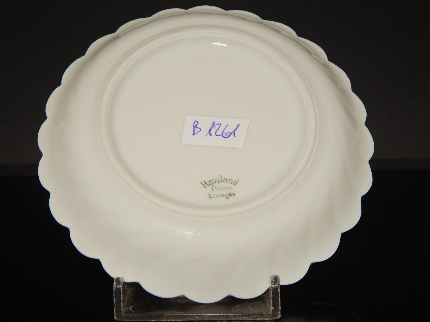 VINTAGE PREZIOSA TAZZINA PORCELLANA HAVILAND LIMOGES ROSE difetto