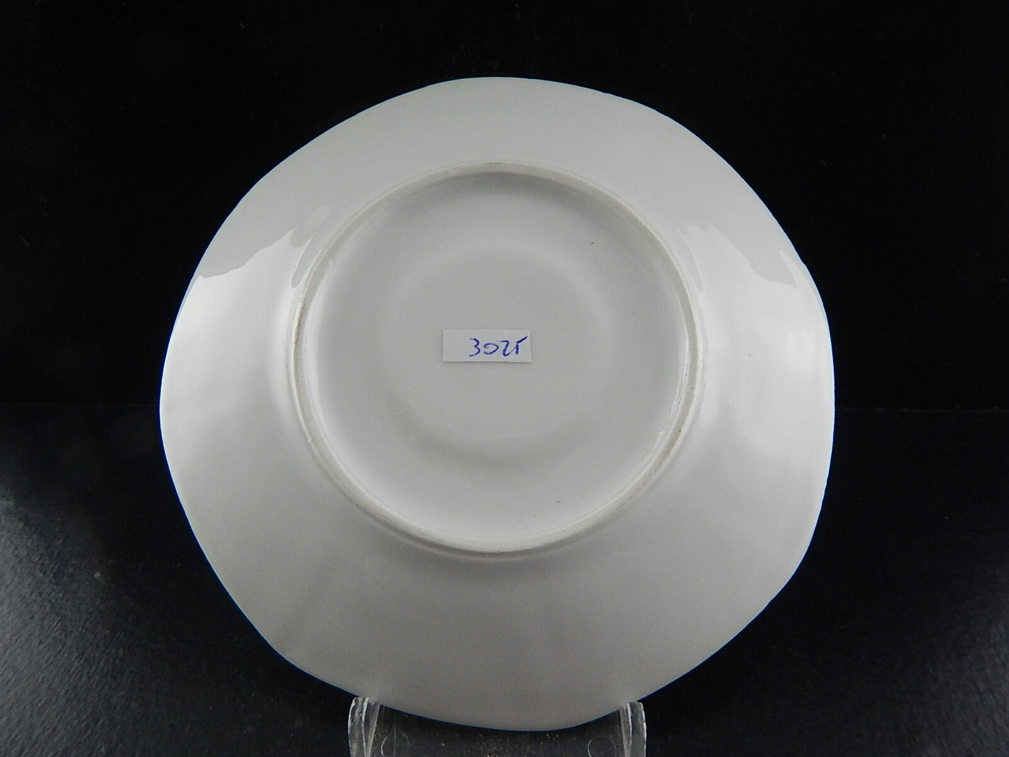 ANTICA TAZZA CAFFÈ CON PIATTINO ART DECO LIMOGES PORCELLANA BIANCA E ORO