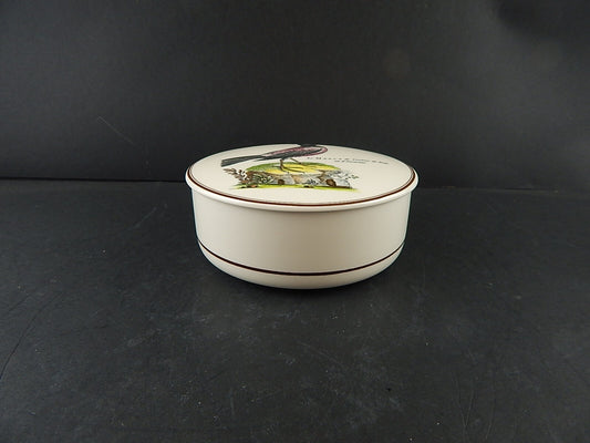 VINTAGE VILLEROY&BOCH COFANETTO SCATOLA PORTA BONBONS GIOIE PORCELLANA LE MERLE