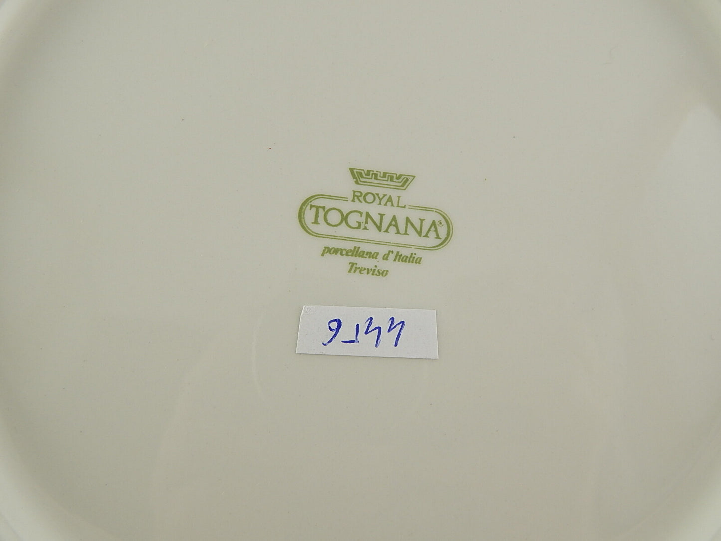 VINTAGE ROCAILLE SERVIZIO 6 PIATTI ROYAL TOGNANA PORCELLANA D’ITALIA PESCI