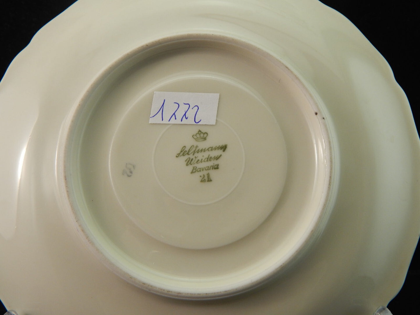 ANTICA ELEGANTE TAZZA TE' PORCELLANA ROSA SELTMANN WEIDEN BAVARIA DECORO ROSE #