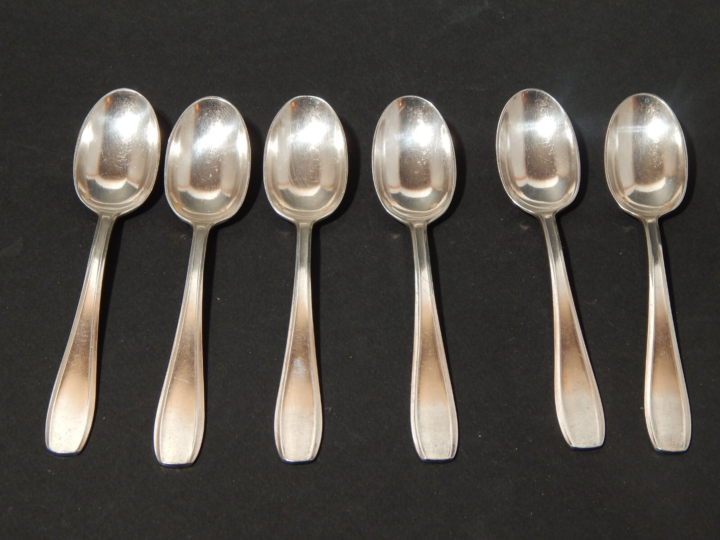 ANTICO ART DECO SET 18 POSATE FRANCESI ARGENTERIA SFAM ALPACCA ARGENTATE