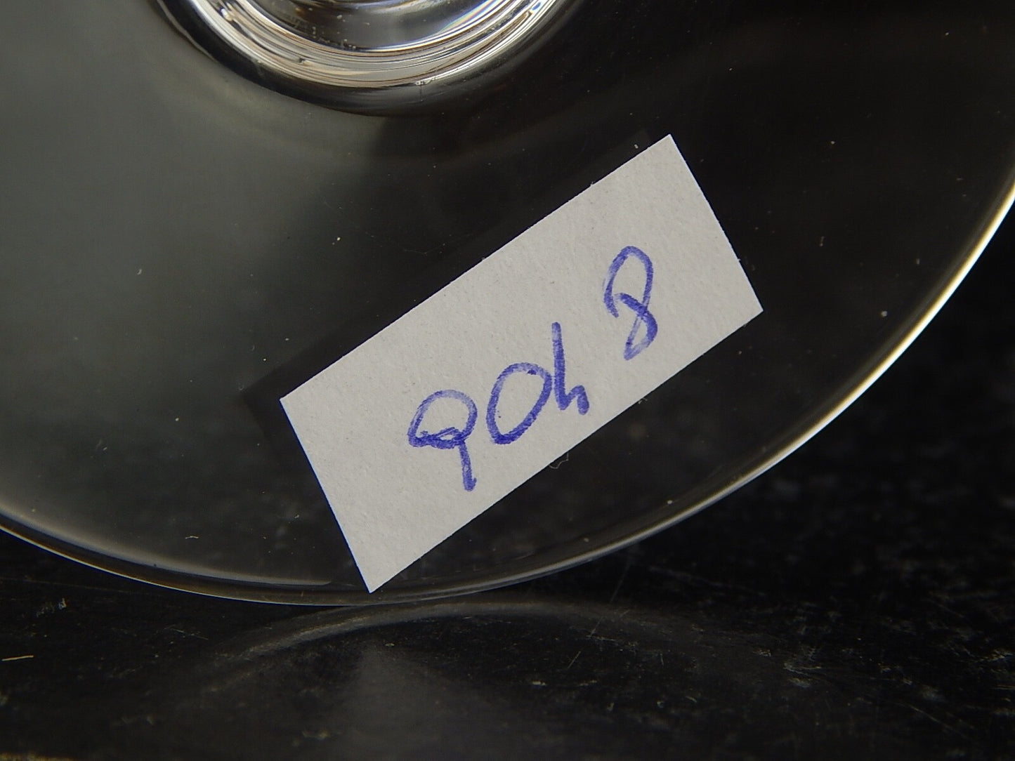 ANTICO CRISTALLERIA MARCHIO BACCARAT CALICE VINO CRISTALLO RINASCIMENTO