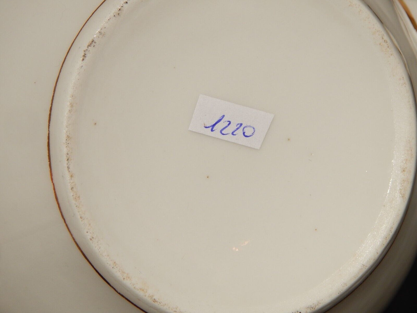 ANTICA GRANDE PREZIOSA TEIERA PORCELLANA VECCHIO PARIGI FINE 1800 SECONDO IMPERO