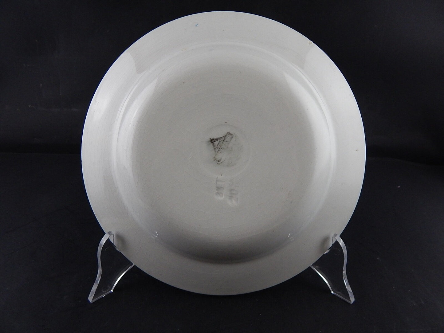 ANTICO PIATTO FONDO SOCIETA' CERAMICA REVELLI LAVENO FINE 800 ANGELICA KAUFFMAN