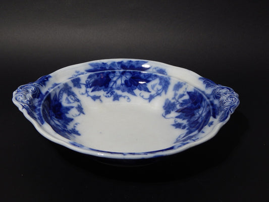 ANTICO CENTROTAVOLA FRUTTIERA SARREGUEMINES U&C BRYONIA CERAMICA ART NOUVEAU 800