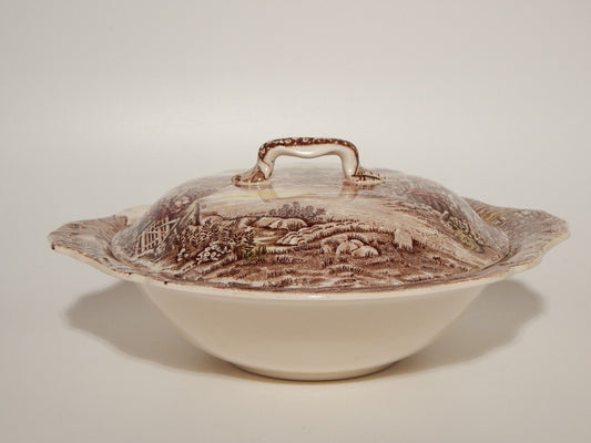 ANTICA ZUPPIERA LEGUMIERA SEMI PORCELLANA JOHNSON BROS OLDE ENGLISH COUNTRYSIDE