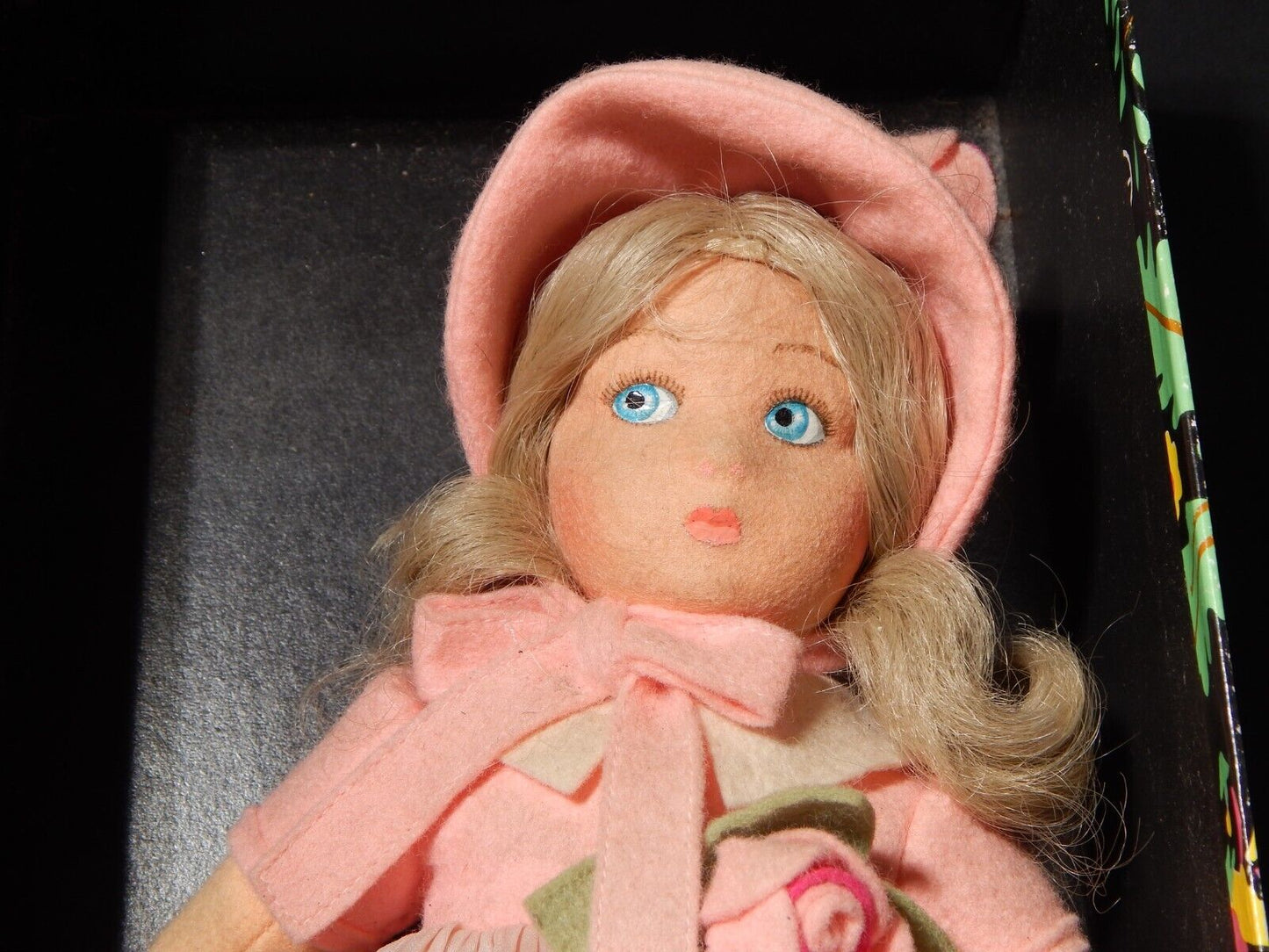 BAMBOLA LENCI TORINO MODELLO DORIS MADE IN ITALY CON SCATOLA E CERTIFICATO 1989