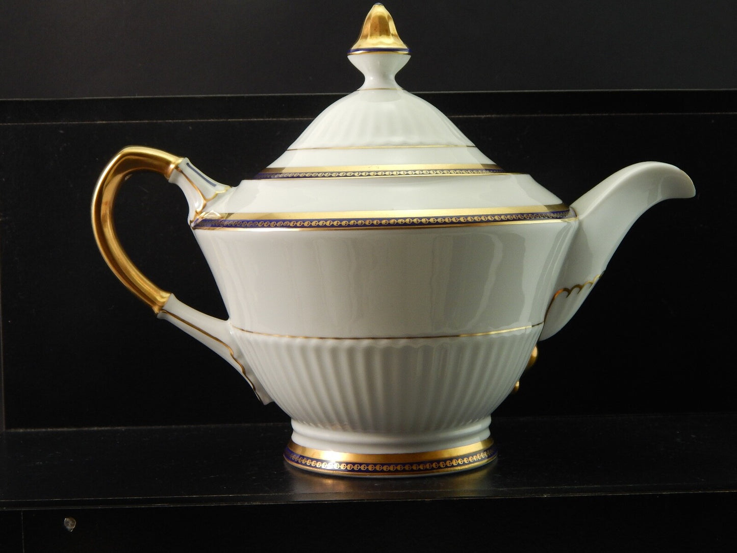 ANTICO PREZIOSO SERVIZIO TE’ IMPERO PORCELLANA SCHUMANN BAVARIA DEL 1945