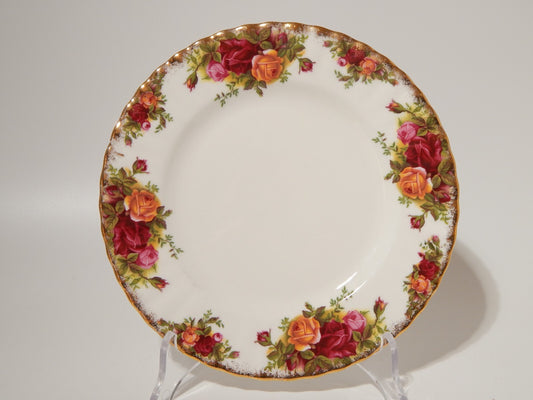 PORCELLANA ROYAL ALBERT OLD COUNTRY ROSES PIATTO ANTIPASTO O INSALATA CM 21