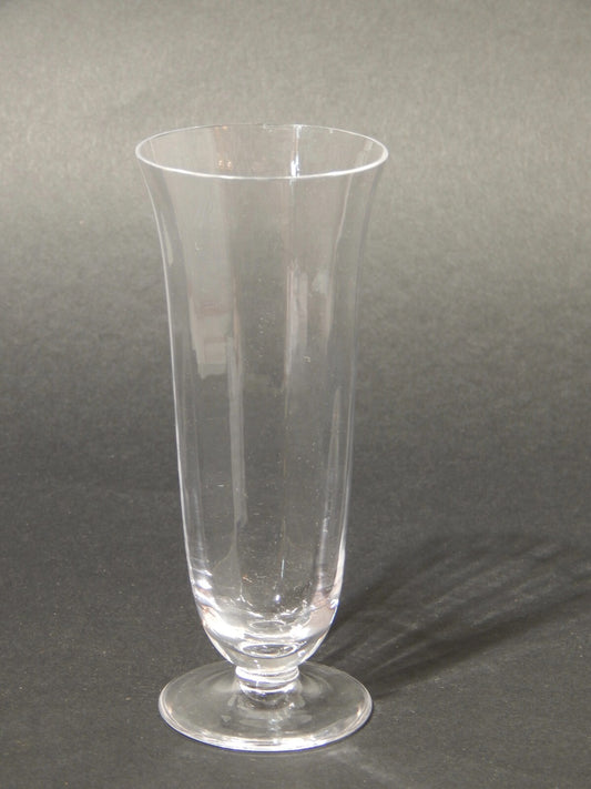 VINTAGE ELEGANTE SET 4 BICCHIERI CALICI FLUTE CRISTALLO MADE IN ITALY ANNI '60