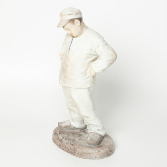 STATUINA PORCELLANA ROYAL COPENHAGEN BING&GRONDAHL "Il Muratore" COD 1786 CM 29