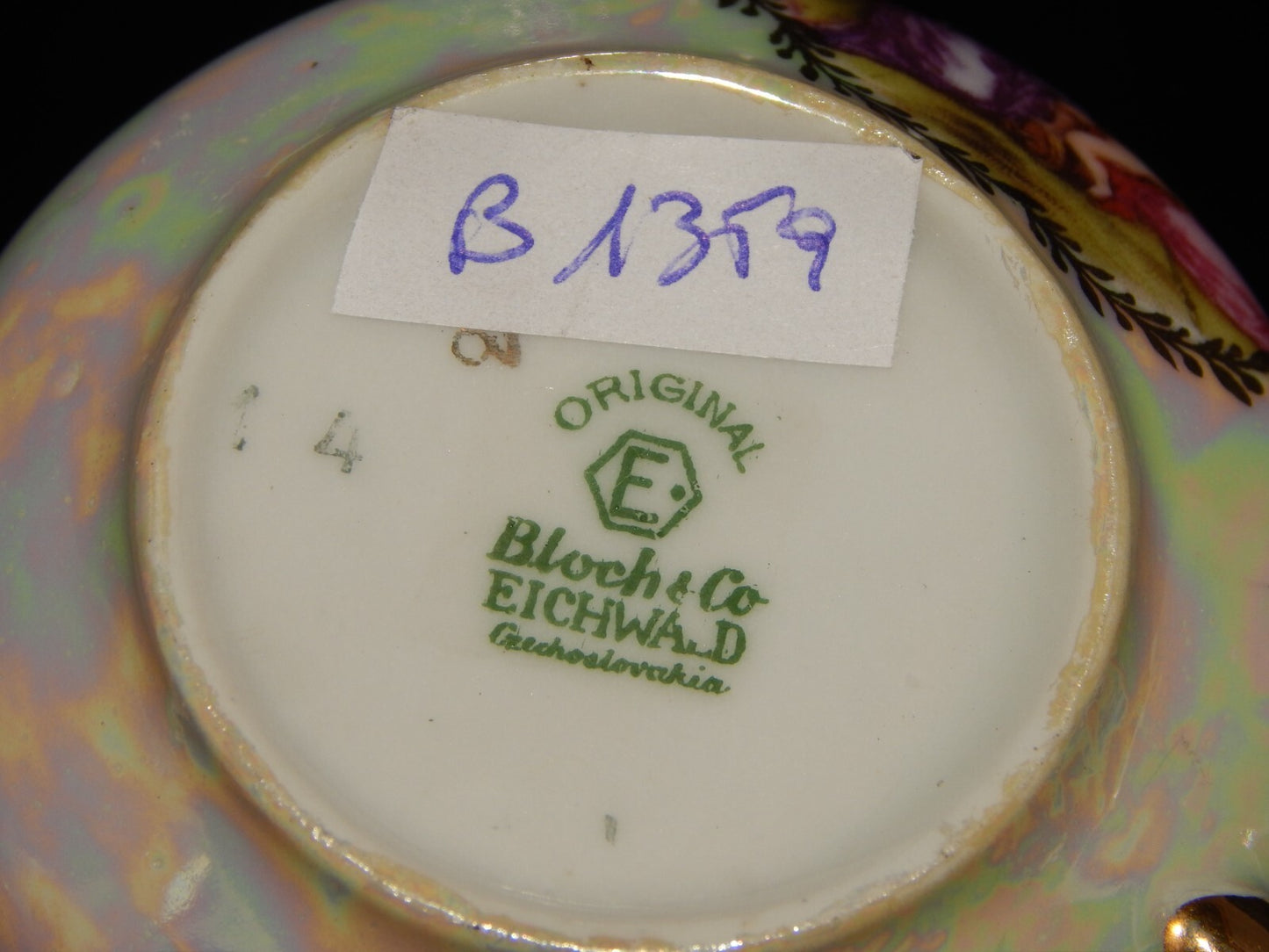 ANTICA LIBERTY TAZZINA CAFFE' BLOCH&CO. EICHWALD DECORO KAUFFMANN PRIMO 900 1359