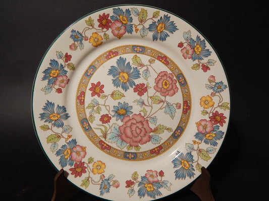 VINTAGE PIATTO PIANO PORCELLANA ORIENT DYNASTY COLLECTION BY FRANCISCAN cm.23,5