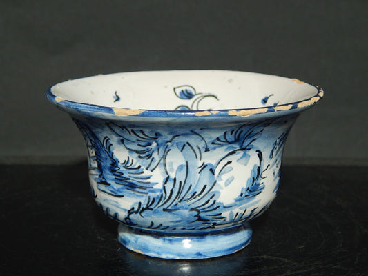 ANTICA TAZZA CERAMICA ALBISOLA ALBA DOCILIA FATTA DIPINTA A MANO PRIMO 900 #1747