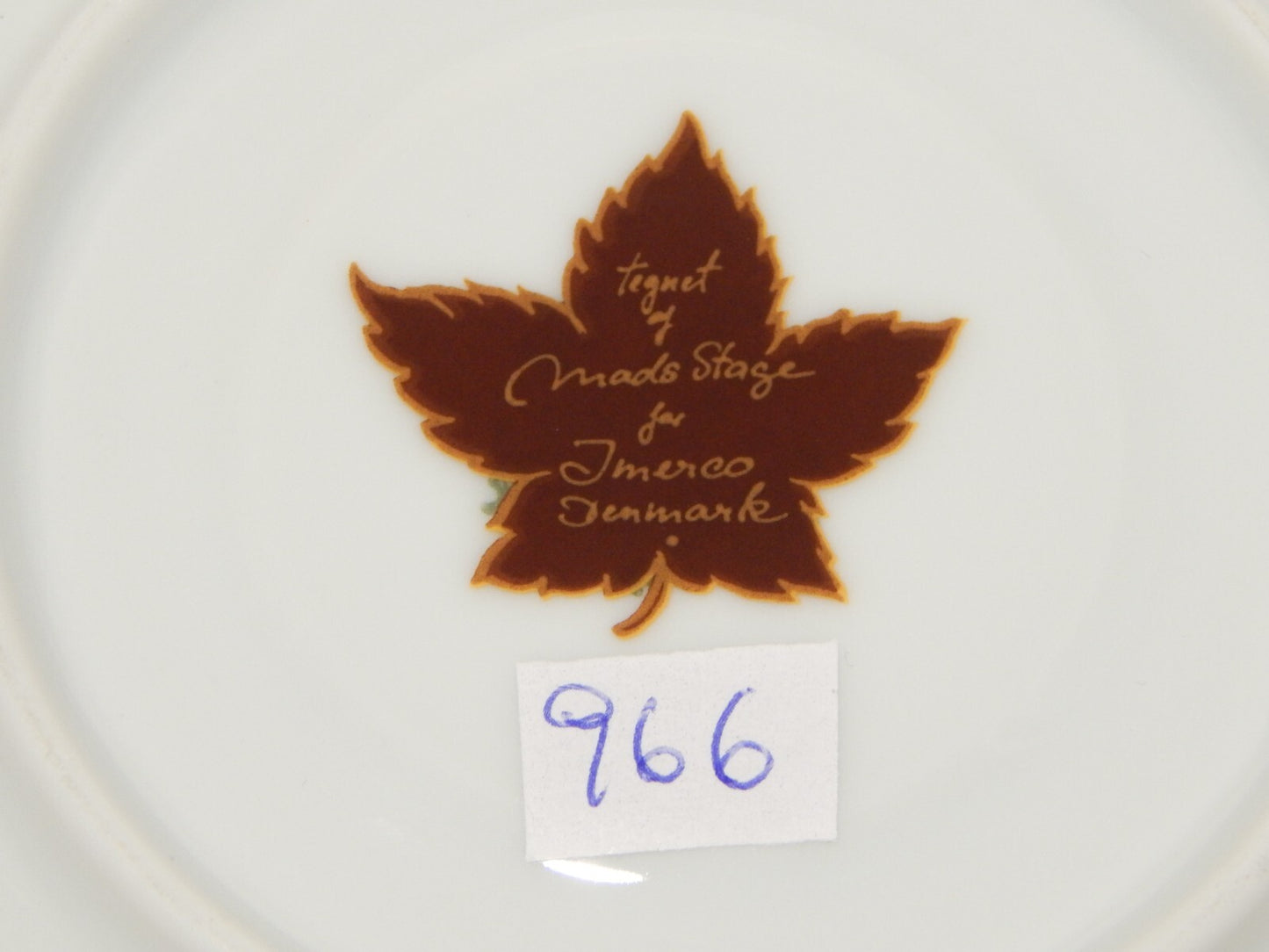 VINTAGE TAZZA TE' CAFFE' PORCELLANA SELTMANN WEIDEN IMERCO MADS STAGE FAGIANO