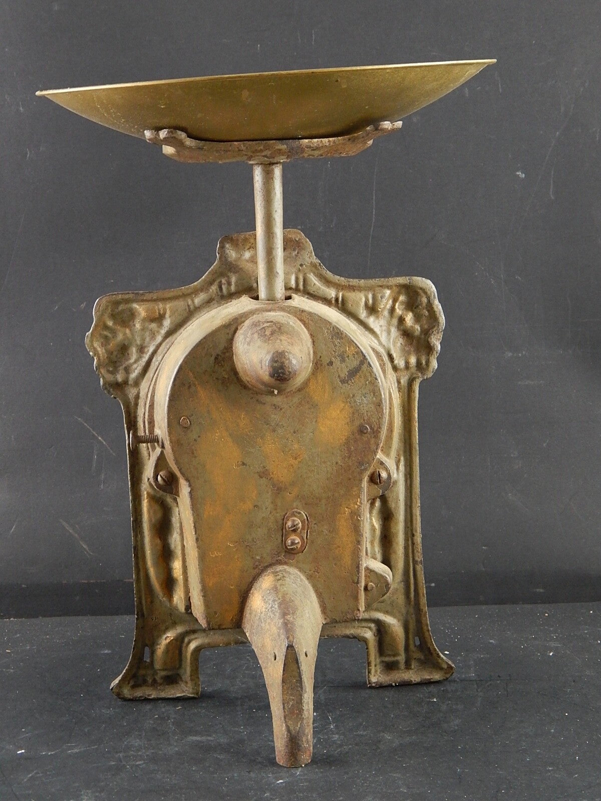 ANTICA RARA BILANCIA CUCINA DANESE ART NOUVAU FINE 800 COUNTRY CHIC COLLECTION