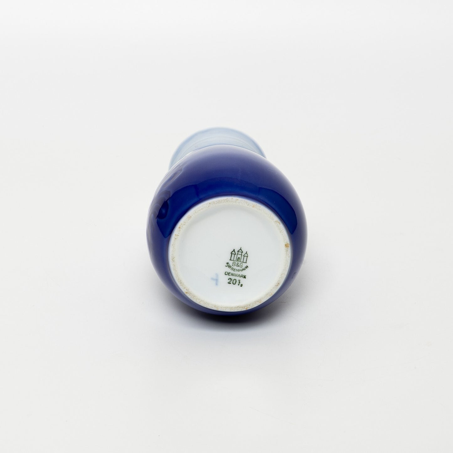 VASO PORCELLANA ROYAL COPENHAGEN BING&GRONDAHL "Rosa di Natale" CM 14