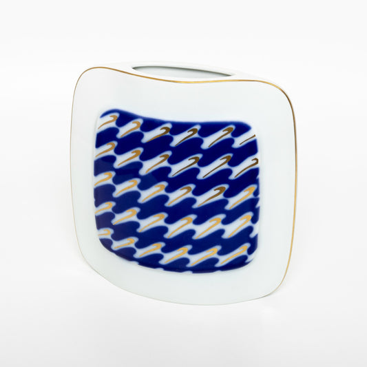 VASO PORCELLANA ROYAL COPENHAGEN BING&GRONDAHL OVALE MODERNO COD 5405 CM 19x18x8