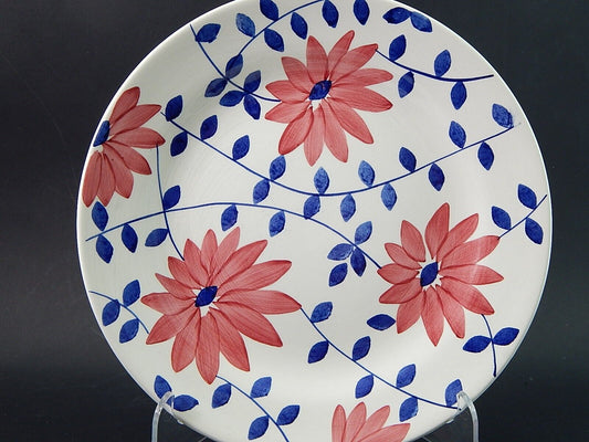 MODERNARIATO VINTAGE VASSOIO DECORATO A MANO IN CERAMICA RICHARD GINORI MONDOVÌ