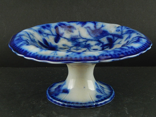 ANTICO PRIMO 800 ALZATA PORCELLANA VILLEROY&BOCH DECORO BLUE FLOW FASAN W&B A643