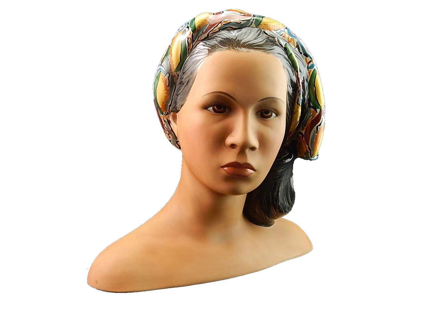 ART DECO ANTICA CERAMICA CLELIA LE BERTETTI TORINO AWAIANA N. 69 ANNI '30