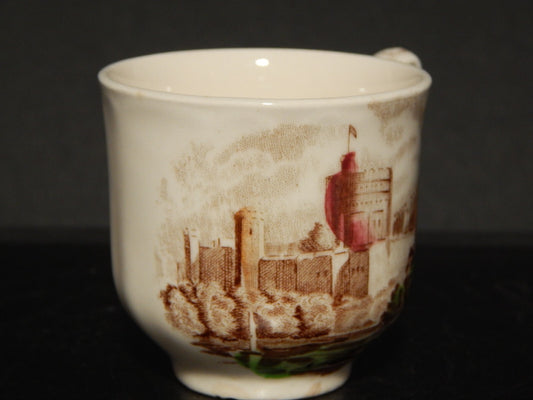 RETRO' TAZZINA CAFFE' PORCELLANA JOHNSON BROS ROYAL HOMES OF BRITAIN