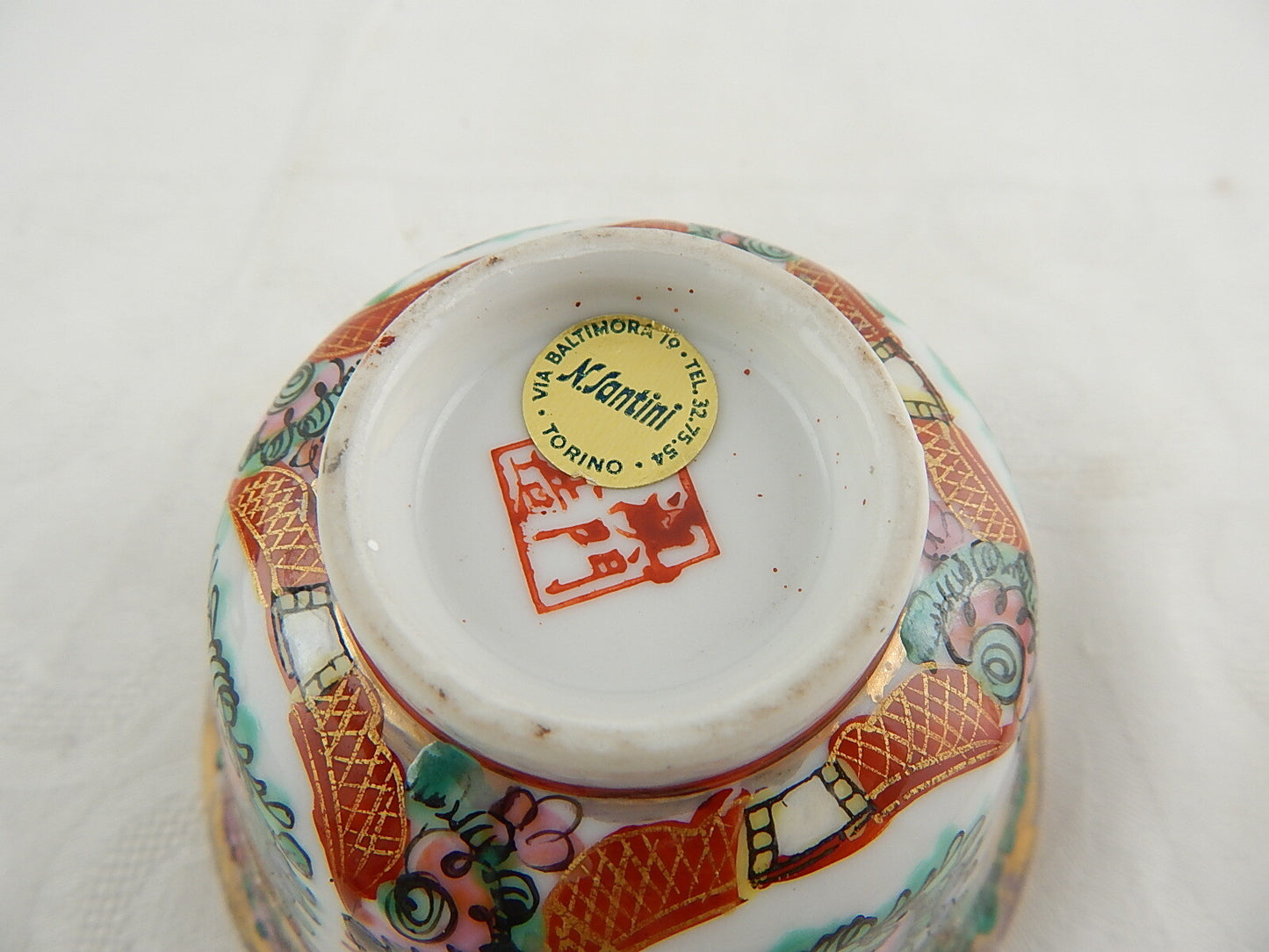 ANTICA CIOTOLA RISO FIRMATA CINESE ARCAICO ORIENTAL ART SIGNED BOWL COLLEZIONE