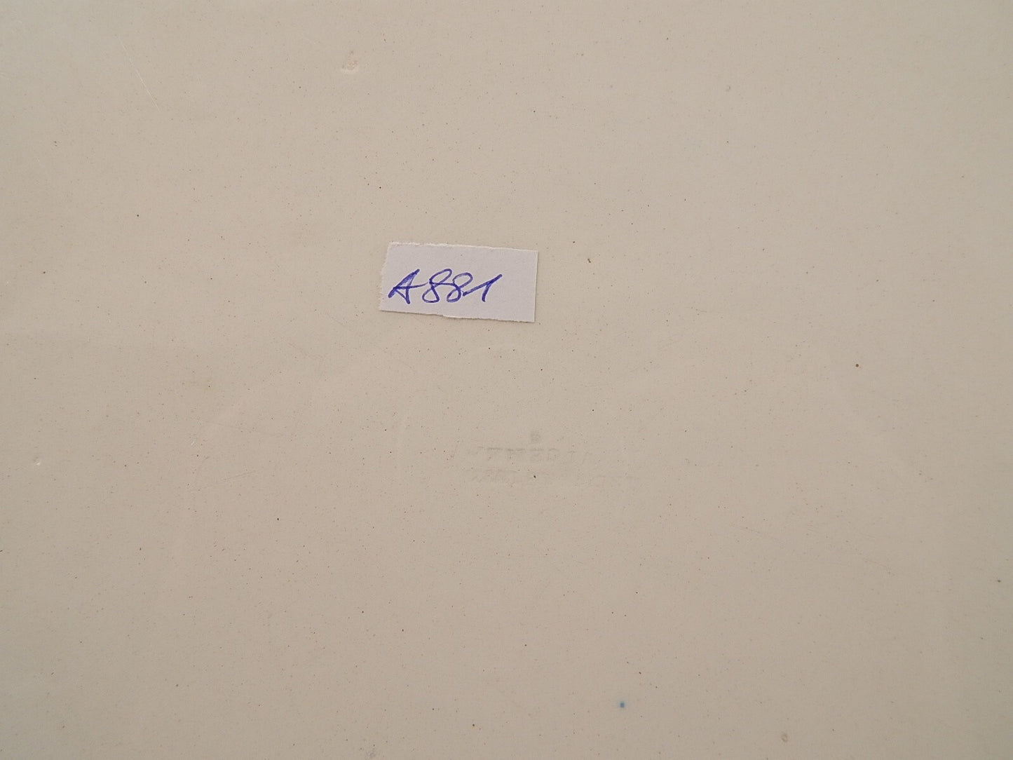 ANTICO PIATTO PORTATA VASSOIO PORCELLANA MANIFATTURA VENETA DECORO FERRARA